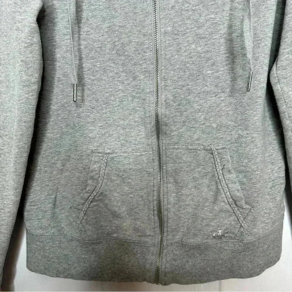 Calvin Klein Sweatshirt Full Zip Grey Size Small - Picture 7 of 16